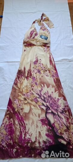 Летнее длинное платье,40-42