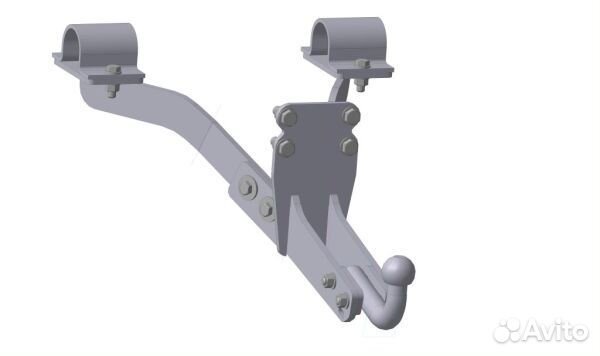 Фаркоп Газель 3302 van, 33023 van (фермер с двойн