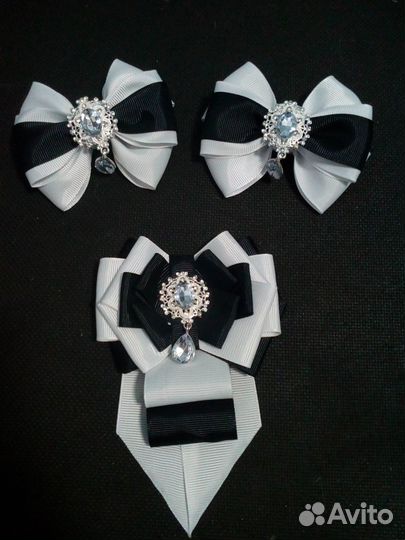 Бантики для девочек ручной работы