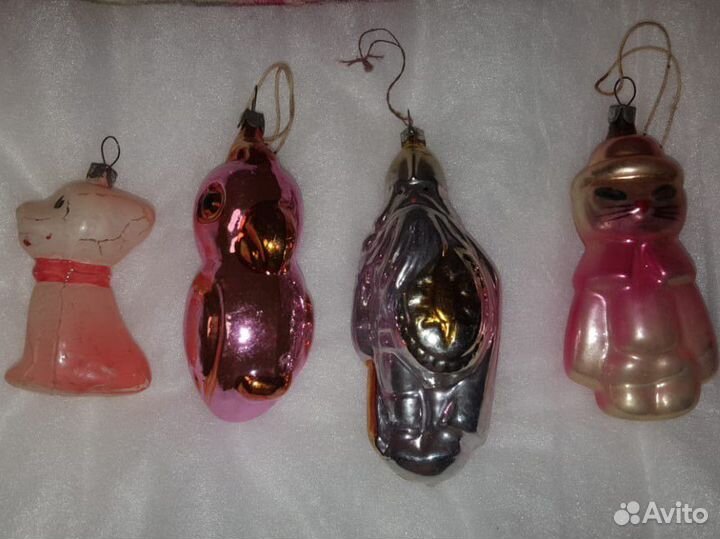 Елочные игрушки СССР