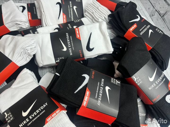 Носки nike everyday оригинал 3 пары