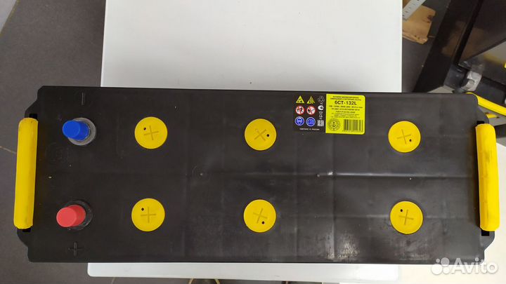 Аккумулятор 132Ач Тюмень 960A конус грузовой