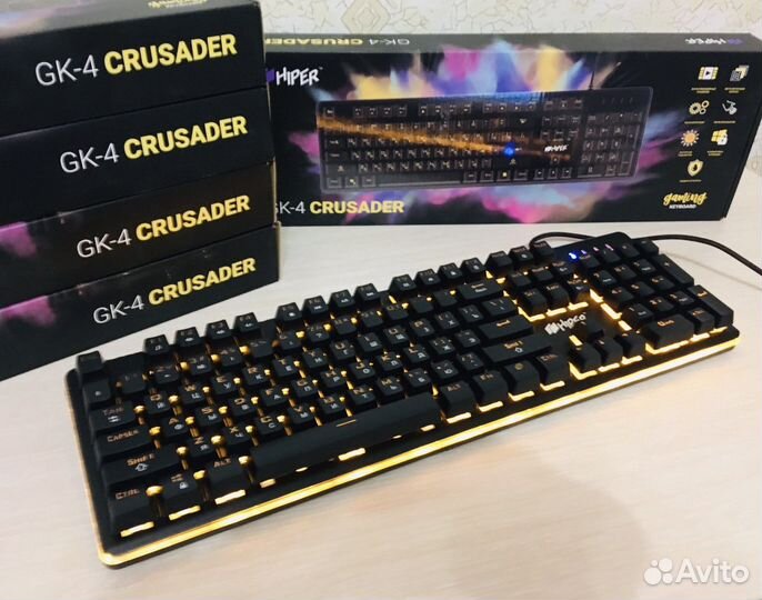 Полу-механическая клавиатура Hiper, новая