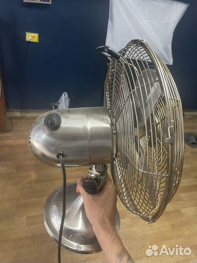 Вентилятор настольный мощный металлический