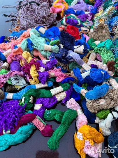 Нитки мулине винтаж СССР