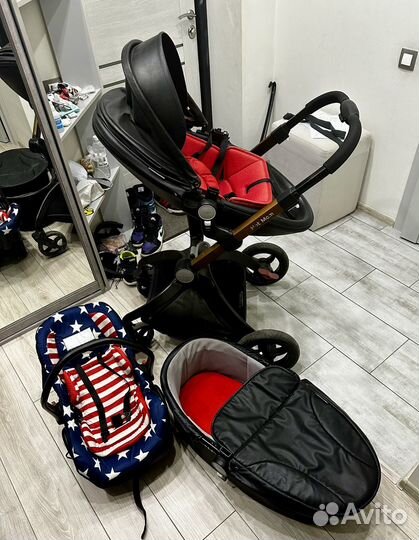 Коляска hot mom 3 в 1