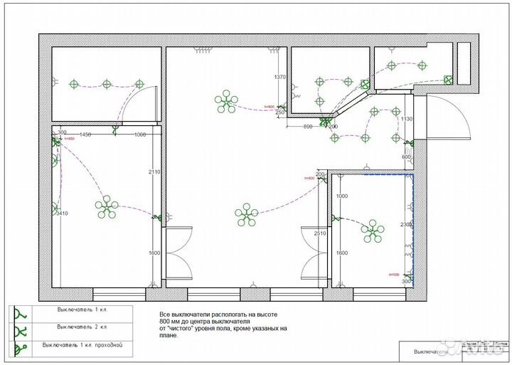 Технический дизайн проект (чертежи для ремонта)