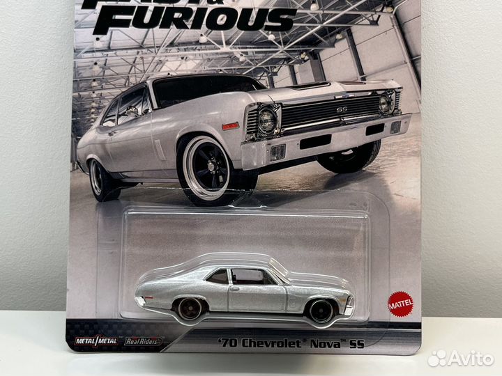 Hot wheels premium '70 chevrolet nova