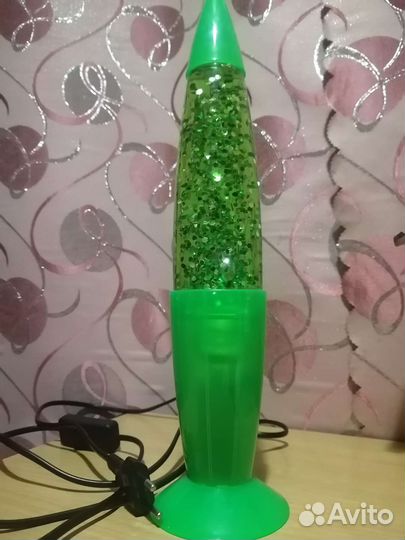 Декоративный светильник лава-лампа