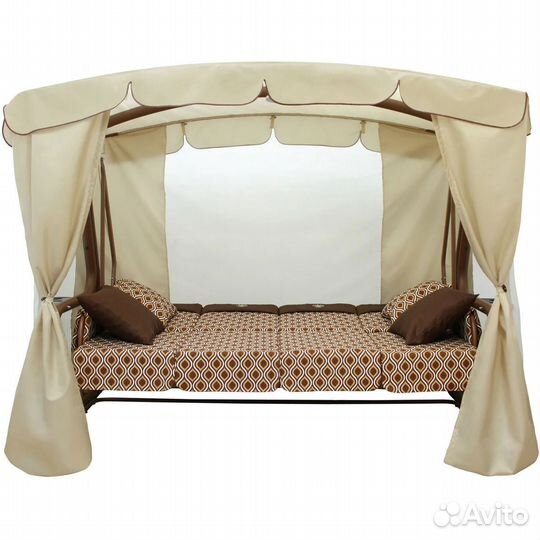 Садовые качели четырехместные 