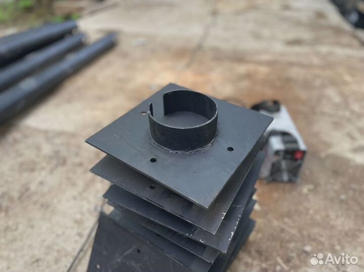 Винтовые сваи/производство/монтаж