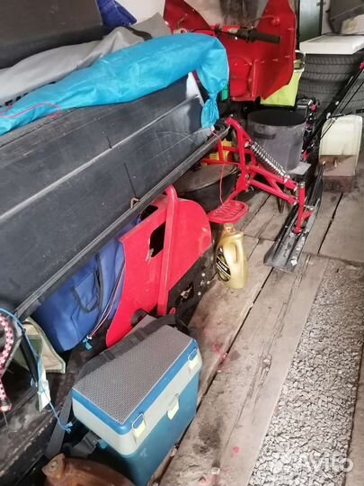 Мотобуксировщик с лыжным модулем