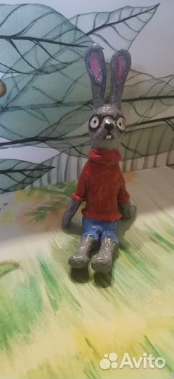 Кролик из винни пуха. Подарок