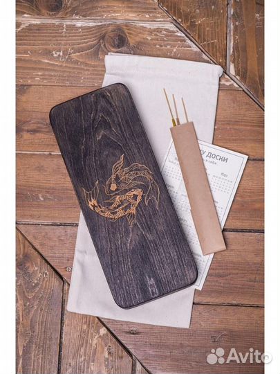 Доска Садху с гвоздями складная Fish brown 8 мм