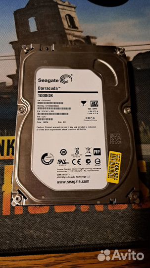 Жесткий диск Seagate Barracuda ST1000DM003 1Tb