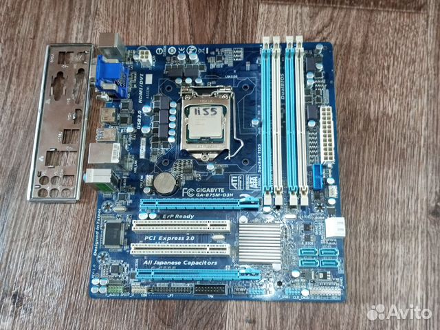 Материнская плата Gigabit GA-B75M-D3H rev1. 0 купить в Красноярске ...