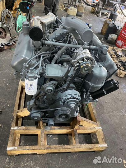 Двигатель ямз-6562 после индивидуальной сборки