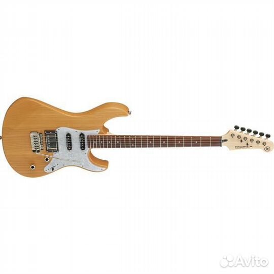 Yamaha Pacifica 612viix Yellow Natural Satin