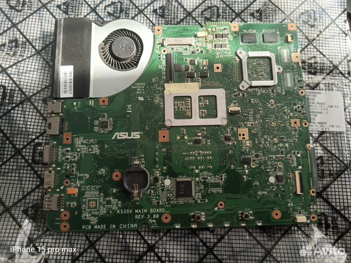Материнская плата asus k53s