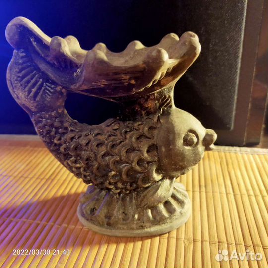 Пепельница Рыбка литьё