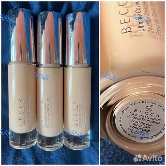 Элитные тональники Becca. Оригинал. Новые