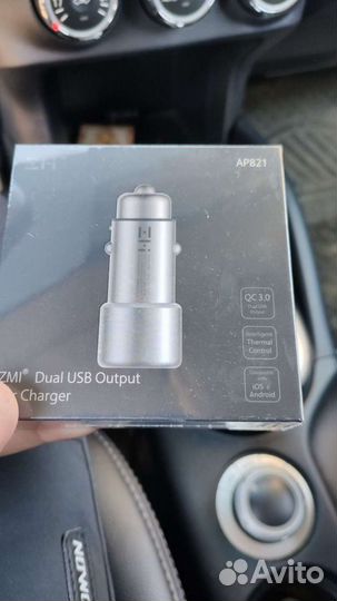 Новое авто зарядное Ксиоми ZMI 36w