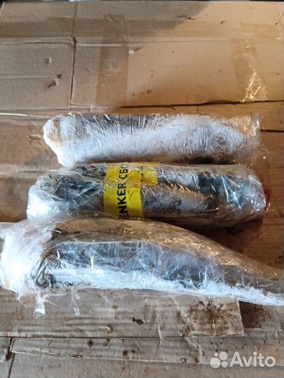 Треска и сайда свежий улов