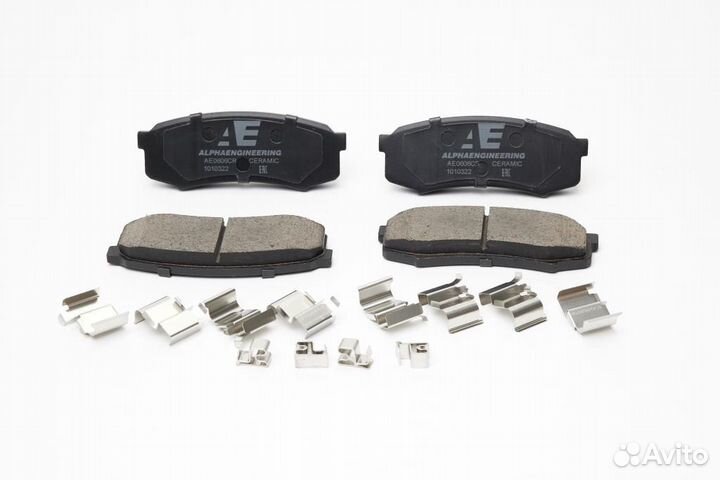 Задние тормозные колодки Land Cruiser Prado 150