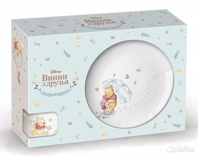 Набор костяного фарфора в подарочной упаковке