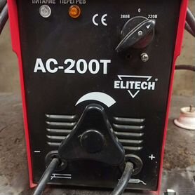 Сварочный аппарат Elitech AC-200T б/у