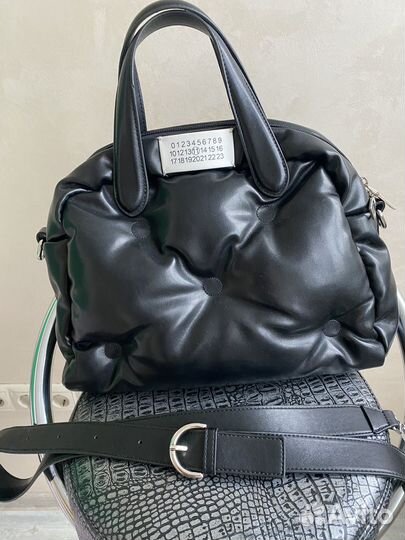 Сумка стеганая дутая