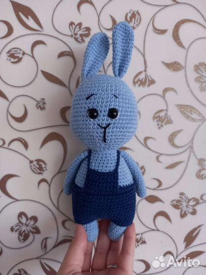 Мягкая игрушка заяц ручная работа