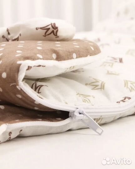 Одеяло кокон (спальный мешок) для малышей