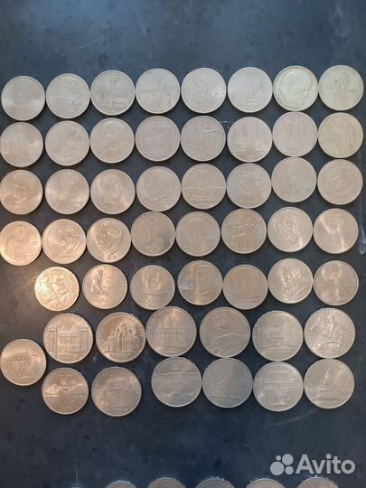 Юбилейные монеты СССР набор