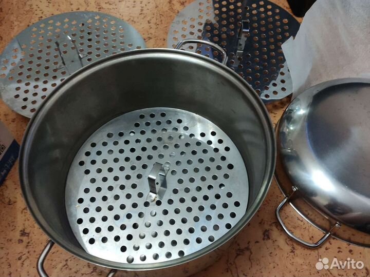 Кастрюля мантоварка, Амет, для заготовок/вареников