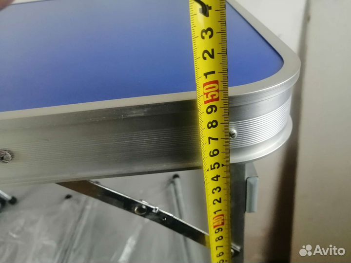 Стол складной усиленный 120 *60 см с 4 стульями