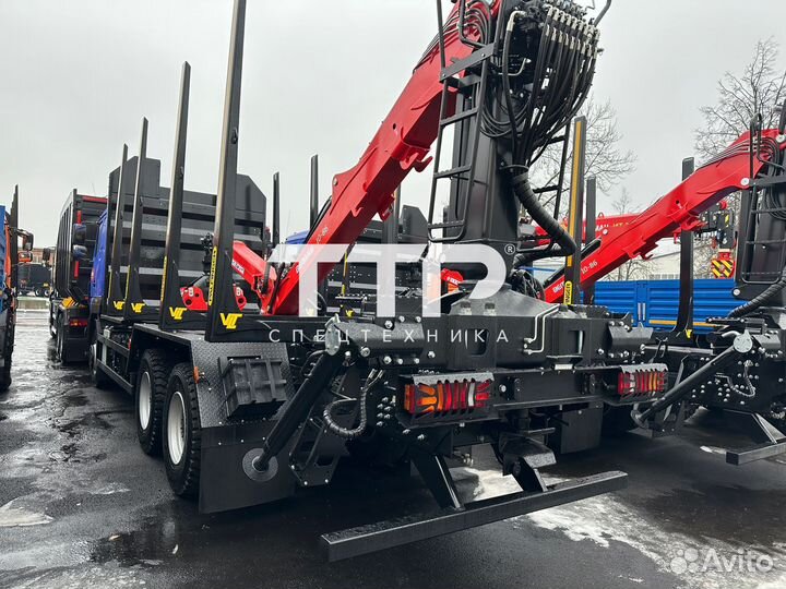 Лесовоз (сортиментовоз) МАЗ 631228-8575-012 с КМУ Велмаш-С, 2024