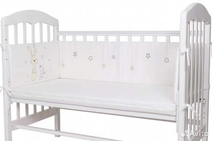 Бортики для детской кроватки Друзья 360x30