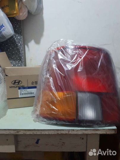 Фонарь задний на хендай каунти