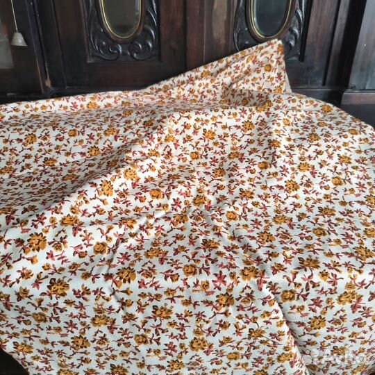 Отрез ткани лен СССР 8,5 м