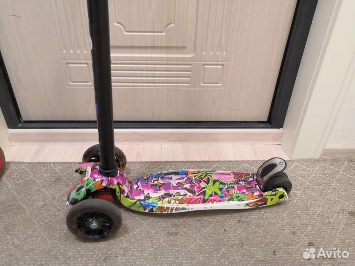 Самокат детский трехколесный