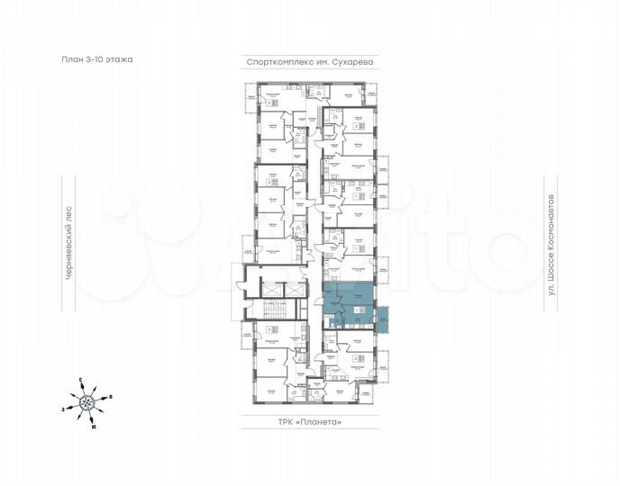 1-к. квартира, 37,4 м², 6/18 эт.