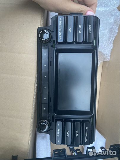 Штатная магнитола kia rio 4