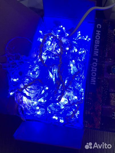 Электрогирлянда уличная Бахрома Светодиодная, 25 м