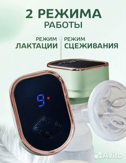 Молокоотсос электрический новый