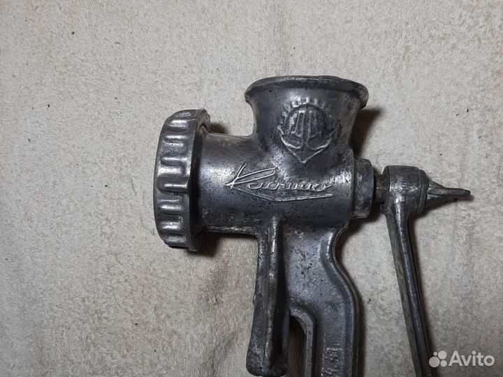 Мясорубка алюминевая