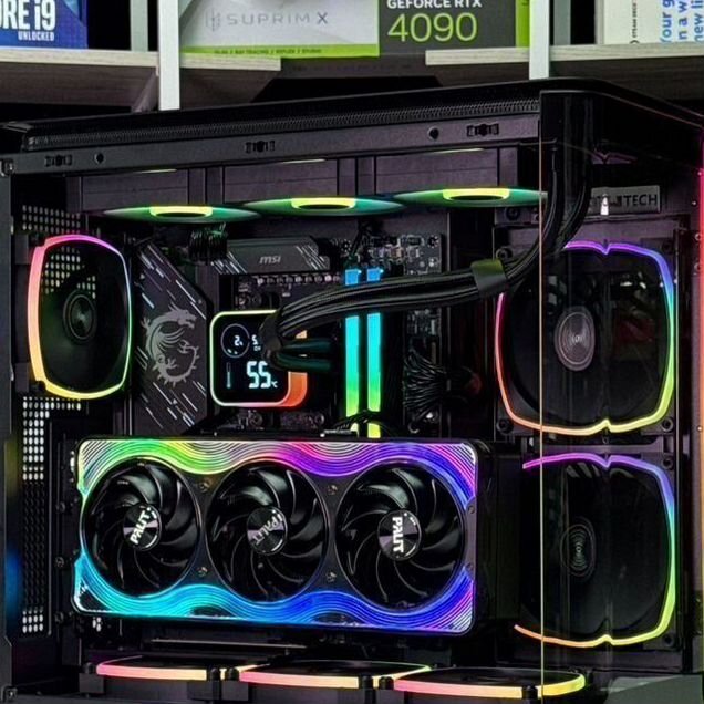 Игровой пк RTX 5070 + Ryzen 9800X3D + 32 GB