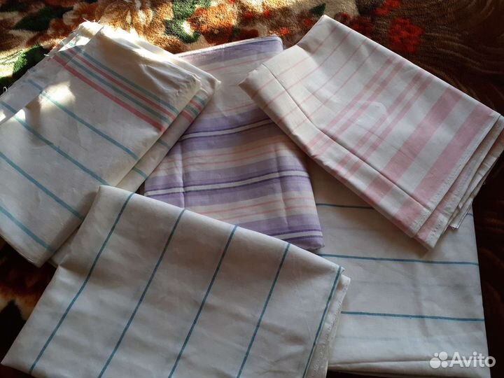 Лен с вышивкой СССР