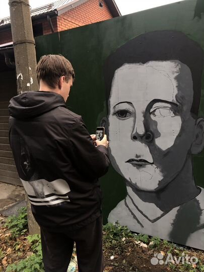 Граффити и роспись стен, заборов, помещений