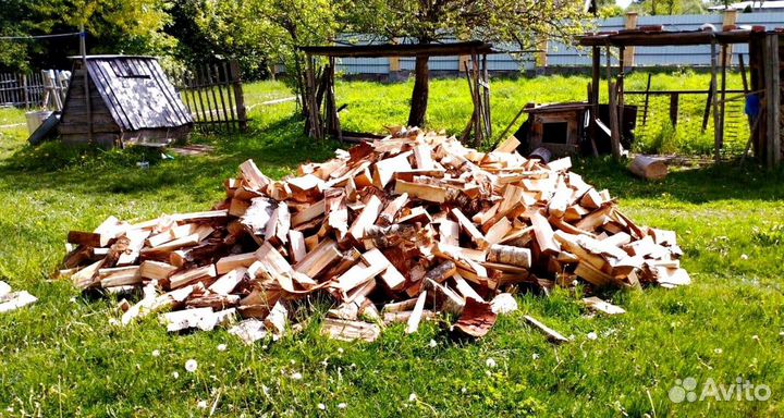 Дрова Березовые в наличии в Выборге